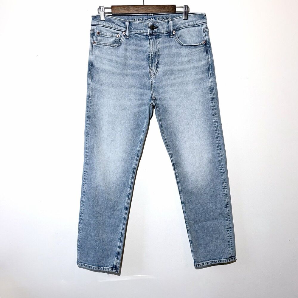 American Eagle Outfitters EasyFlex Jeans Mens 30x30 Blue Denim Straight Leg